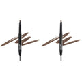 wet n wild Ultimate Eyebrow Retractable Definer Pencil, Medium Brown, Dual-Sided Brow Brush, Fine Tip, Shapes, Defines, Fills Brow Makeup (Pack of 2)