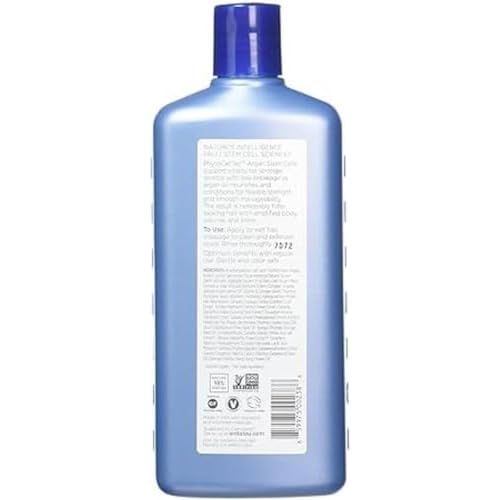 Andalou Naturals Argan Stem Cell Age Defying Shampoo, Strengthening Hair Care for Thinning, Dull or Weak Hair, Helps Revitalize & Strengthen for Fuller, Healthier-Looking Hair, 11.5 Ounce