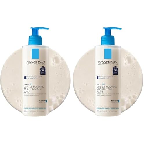 La Roche-Posay Lipikar AP+ Gentle Foaming Moisturizing Wash, Shea Butter + Niacinamide + Glycerin, Moisturizing Body Wash For Dry Skin, National Eczema Association Accepted, Dermatologist Tested?