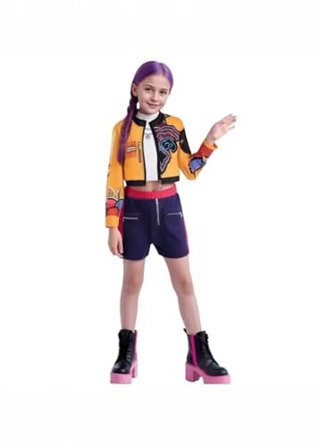 Girls Cosplay Costume Top and Pants Set