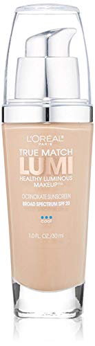 L'Oreal True Match Lumi Healthy Luminous Makeup, Creamy Natural [C3], 1.0 oz (Pack of 2)