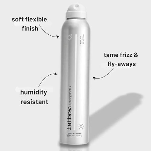 Fatboy Hair Spray Bundle - Spray Putty, Tousle & Go, Defining Finish