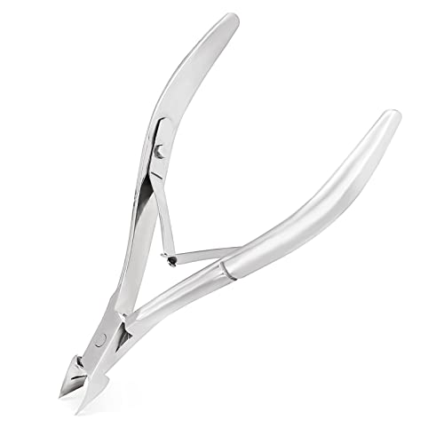 Professional Silver Cuticle Nippers - Nail & Pedicure Tool