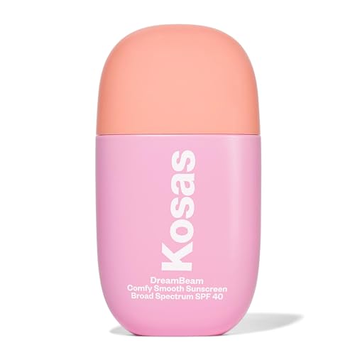 Kosas DreamBeam SPF 40 Mineral Sunscreen for Face - Hydrating Makeup Prep