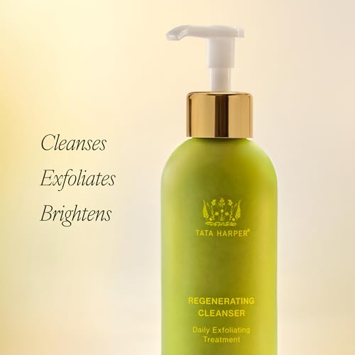 Tata Harper Regenerating Cleanser 4.1 fl oz Daily Exfoliating Facial Wash with Natural Ingredients