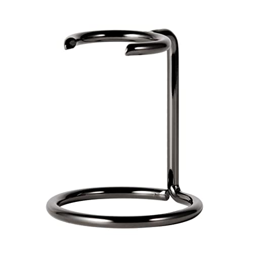 Grandslam Shave Brush Stand Stainless Steel for Badger Shaving Brushes Holder Height 2.8inch/7cm Space Saver