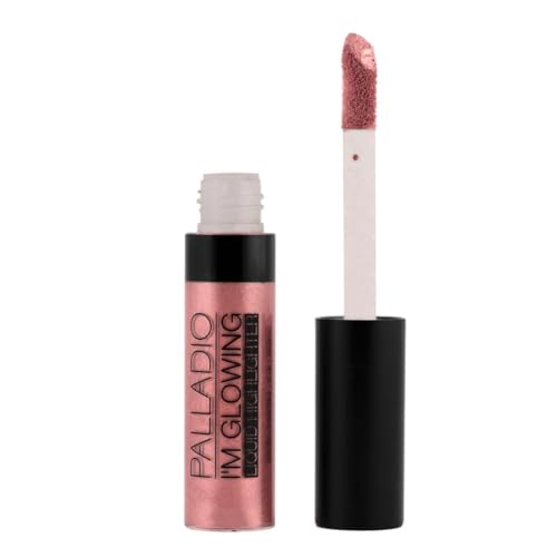 Palladio I'm Glowing Liquid Highlighter Rose Gold