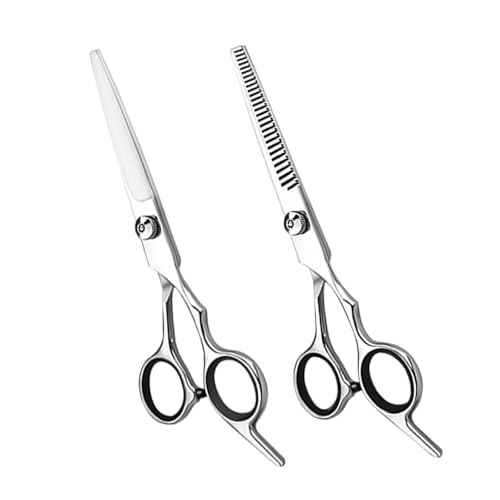 Hair Cutting Scissors, Thinning Shears Kit. Premium Stainless Steel Salon Scissors, Edge Scissor, Razor.for Hairdressing, Salon and Home