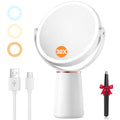 Auxmir 30X/1X Double-Sided Makeup Mirror with LED Lights