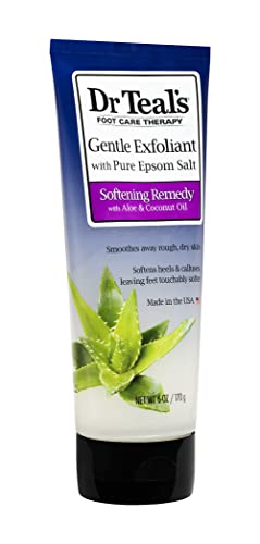 Dr. Teal's Gentle Exfoliant Foot Scrub with Pure Epsom Salt - 6 oz