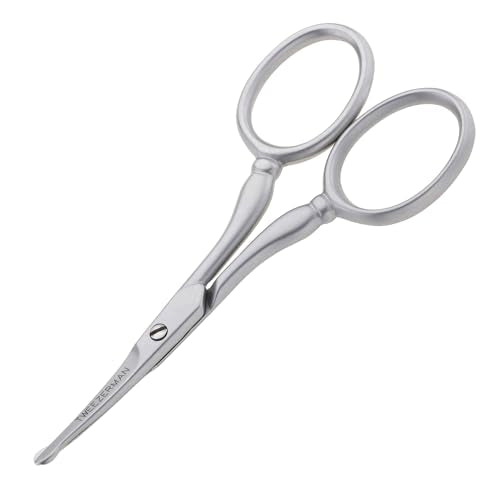 Tweezerman Facial Hair Scissors for Men | Stainless Steel