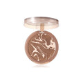Mousse Bronzer - Waterproof, Skin Tone Correcting, Shimmer Finish, High Coverage Powder with Marbled Design in Light & Medium Brown for a Natural Glow, Bronze