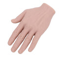 Silicone Male Hand Model, Reusable Silicone Artificial Hand Model for Festival Props Painting Practice, Silicone Tattoo Practice Hand for Experienced Tattoo Artists and Beginners