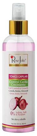 Rose Jolie Onion & Biotin Hair Tonic Spray | Hair Growth & Fall Control
