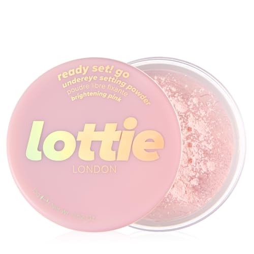 Lottie London Setting Powder | Brightening Pink Hyaluronic Acid
