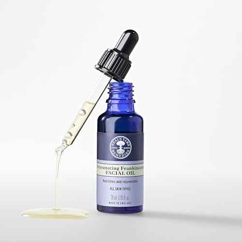 Neal's Yard Rejuvenating Frankincense Facial Oil, 12-Hour Skin-Balancing Moisture, Replenishes & Rejuvenates All Skin Types, Cruelty Free, 28mL