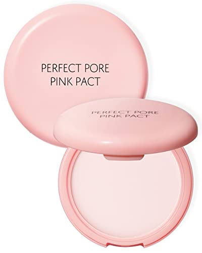 THESAEM Saemmul Perfect Pore Pink Pact - Sebum Control Pressed Powder 12g