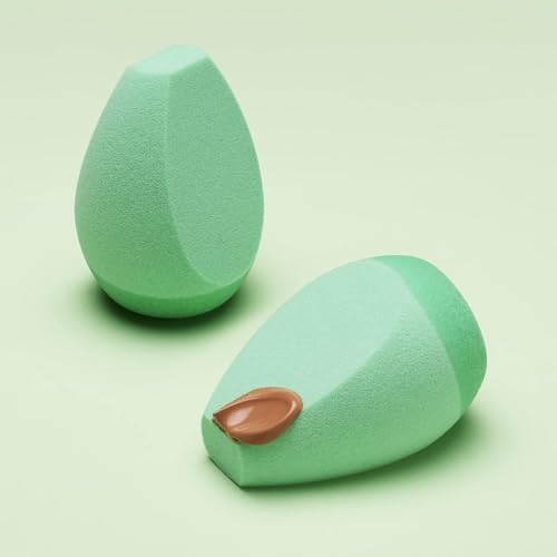 e.l.f. Angled Silicone Face Sponge, Angled Design For Cream & Liquid Blush, Bronzer, Foundation & Concealer, Vegan & Cruelty-free