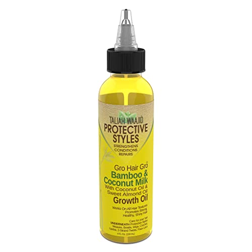 Taliah Waajid Hair Gro Bamboo Coconut Growth Oil, 4 oz