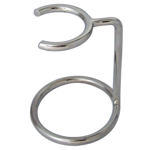 Chrome Shaving Brush Stand from, Prolong Shave Brush Life with this Stand by Drying with the Bristles Facing Down