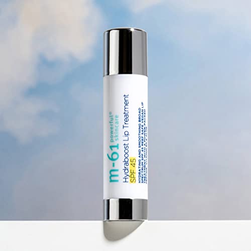 M-61 Hydraboost Lip Treatment SPF 45 - Hydrating and smoothing broad spectrum SPF 45 reef safe vegan lip treatment with a power-packed peptide, vitamin B5 & aloe