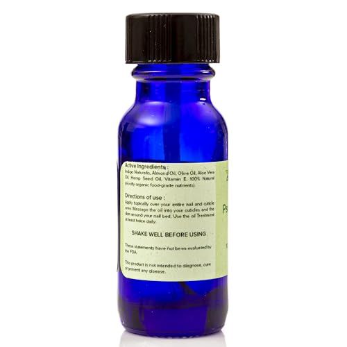 Indigo Natural Herbs Nail Oil - 100% Natural Nail Strengthener (30 ml)
