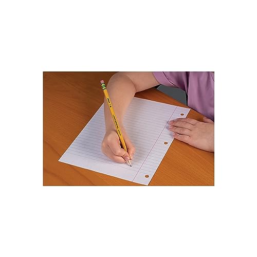 Ticonderoga Pre-Sharpened Wood-Cased Pencils 18 Pack - #2 Graphite, Latex-Free Eraser