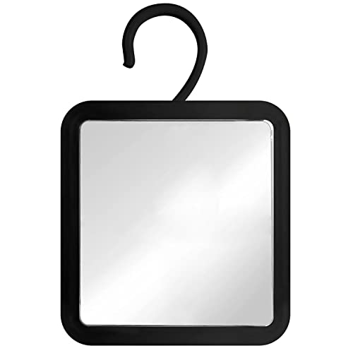 Mirrorvana Hanging Fogless Shower Mirror with 360° Swivel Hook