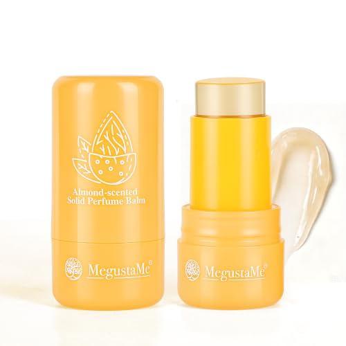 Almond Solid Perfume Stick – 8+ Hours Long-Lasting, Vegan & Cruelty-Free