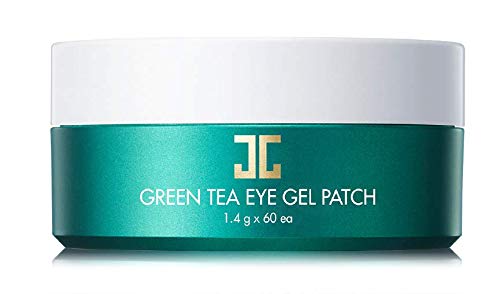 JAYJUN Green Tea Eye Gel Patches, 60 Count - Hydrating Under-Eye Care