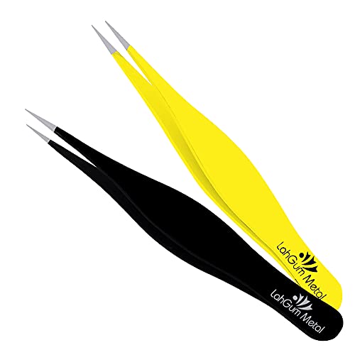 Precision Pointed Tweezers for Ingrown Hair & Eyebrows