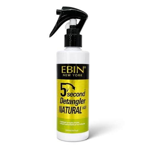 EBIN NEW YORK 8.5 Fl Oz Detangling Hair Mist with Moroccan Argan Oil - Instant Knot & Frizz Control