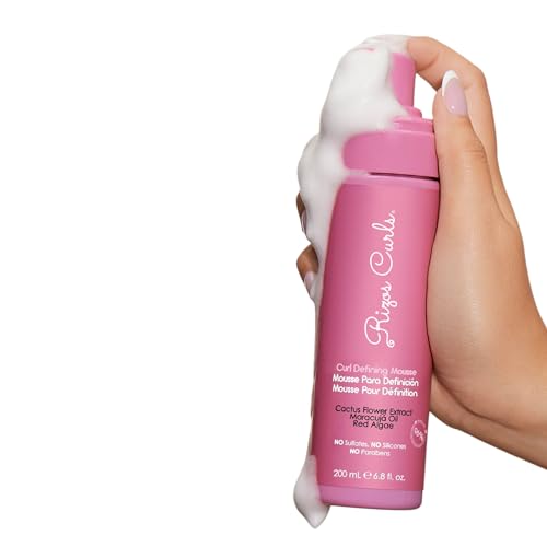 Rizos Curls Curl Defining Mousse - Lightweight Volumizing Styling Foam