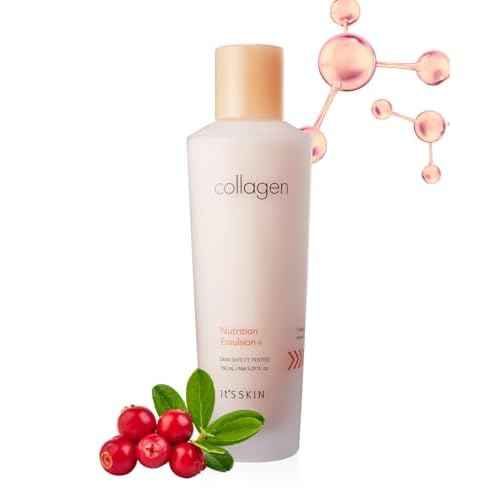 It'S SKIN Collagen Nutrition Emulsion + 5.07 fl.oz, Boosts Collagen and Adenosine for Face Lift Helps Fine Lines Supports Skin Elasticity Rich Deep Nutrition, Korean Skincare