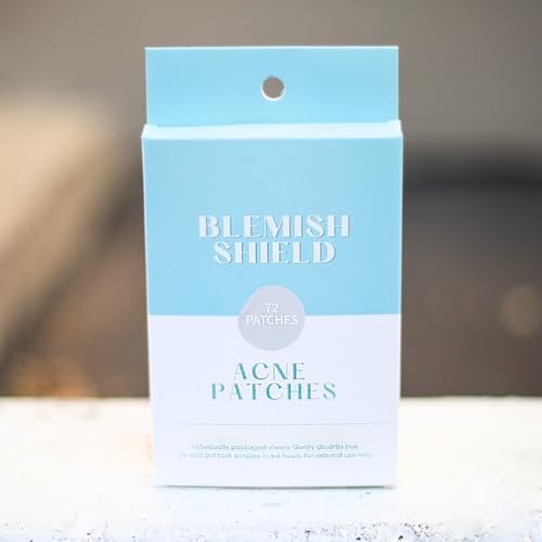 Acne Patches - Hydrocolloid Pimple Patches 72 count - Gently absorbs pus, oil and dirt from pimples in 6-8 hours