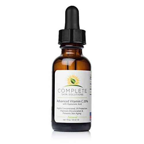 Advanced Vitamin C 20% Serum With Ferulic, Hyaluronic Acid 1 oz