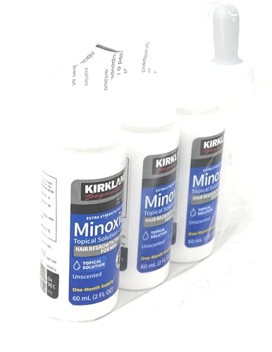 Kirkland Minoxidil 5% Hair Regrowth Solution for Men 3-Month