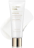MISSHA Snail Sleeping Mask - Overnight Face Mask for Acne Scars & Dull Skin, 3.71 Fl oz