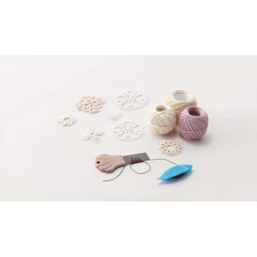 Clover Picot Comb, Taupe