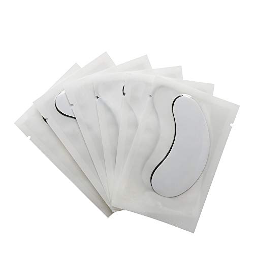 100 Pairs Under Eye Gel Patches for Eyelash Extensions