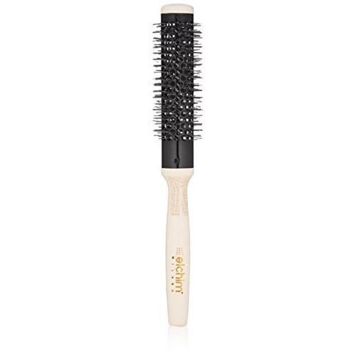 Elchim Round Hair Brush for Blow Drying, Wooden with Ceramic Barrel, 3 Versatile Sizes | Professional Thermal Styling and Blow Dryer Brush