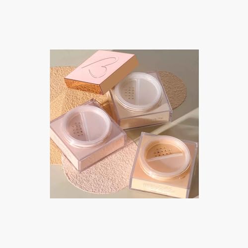 DEALPLUSDEAL Beauty Creations Loose Setting Powder Minimizes Pores and Fine Lines Matte Finish Natural Face Makeup Butternut Babe