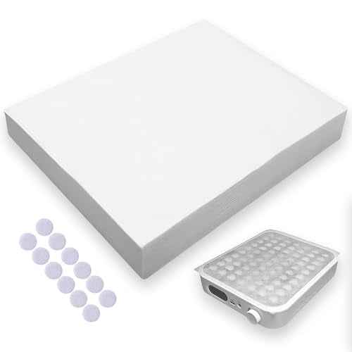 200 Sheets Nail Dust Collector Filter Paper with 12 Pcs Velcro Disposable Nail Dust Filters for Most of Nail Dust collector Machine Nail Tech Nail Supplies Accessories for Nail Salon&Home