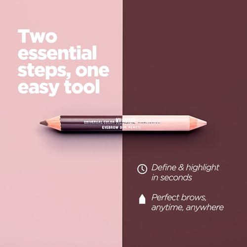 Klasme Eyebrow Duo Pencil – 2-in-1 Fill & Highlight