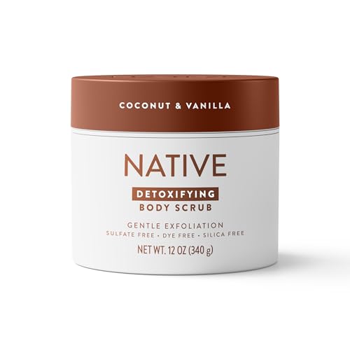 Native Body Scrub Coconut Vanilla - Gentle Exfoliate & Moisturize