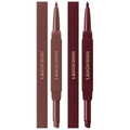 LANGMANNI 2-in-1 Lipstick & Lip Liner Set - 2 Colors, Matte Finish, Long-Lasting, Pack of 2 (#11+12)