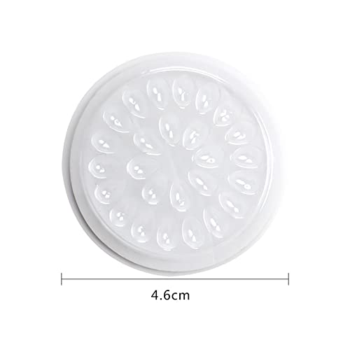 30Pcs Self-Adhesive Eyelash Glue Holder Trays