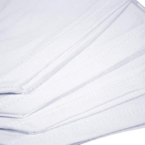 Eurow Moisturizing Cotton Therapy Socks for Dry Cracked Feet - 2 Pairs