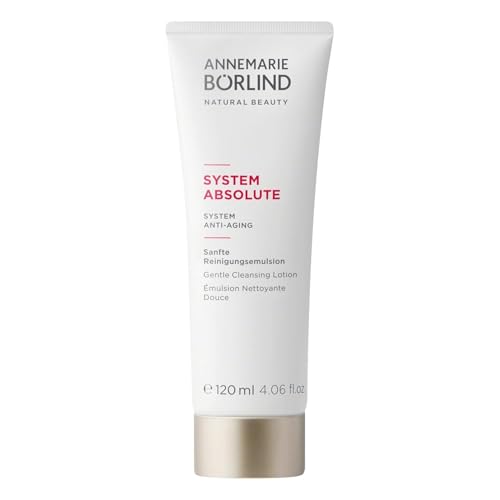 ANNEMARIE B?RLIND - SYSTEM ABSOLUTE Gentle Cleansing Lotion - Vitamin A + C + E Natural Vegan Face Cleanser - Removes Impurities and Makeup with Mild Tensides - 4.06 Fl. Oz.