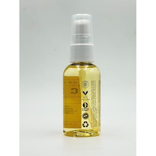 Organic to Green ROSE COCO OIL & VITAMIN C?Face Serum Oil & Skincare Moisturizer with Vitamin E, Rosehip & Edelweiss ? Fast-Absorbing, Restore Natural Glow, Non-Greasy, Clean Beauty, Vegan, 1.8 oz